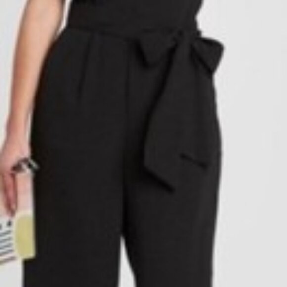 plus size  women’s Elegant Black sleeveless Jumpsuit  by A New Day size xxl - Picture 6 of 10